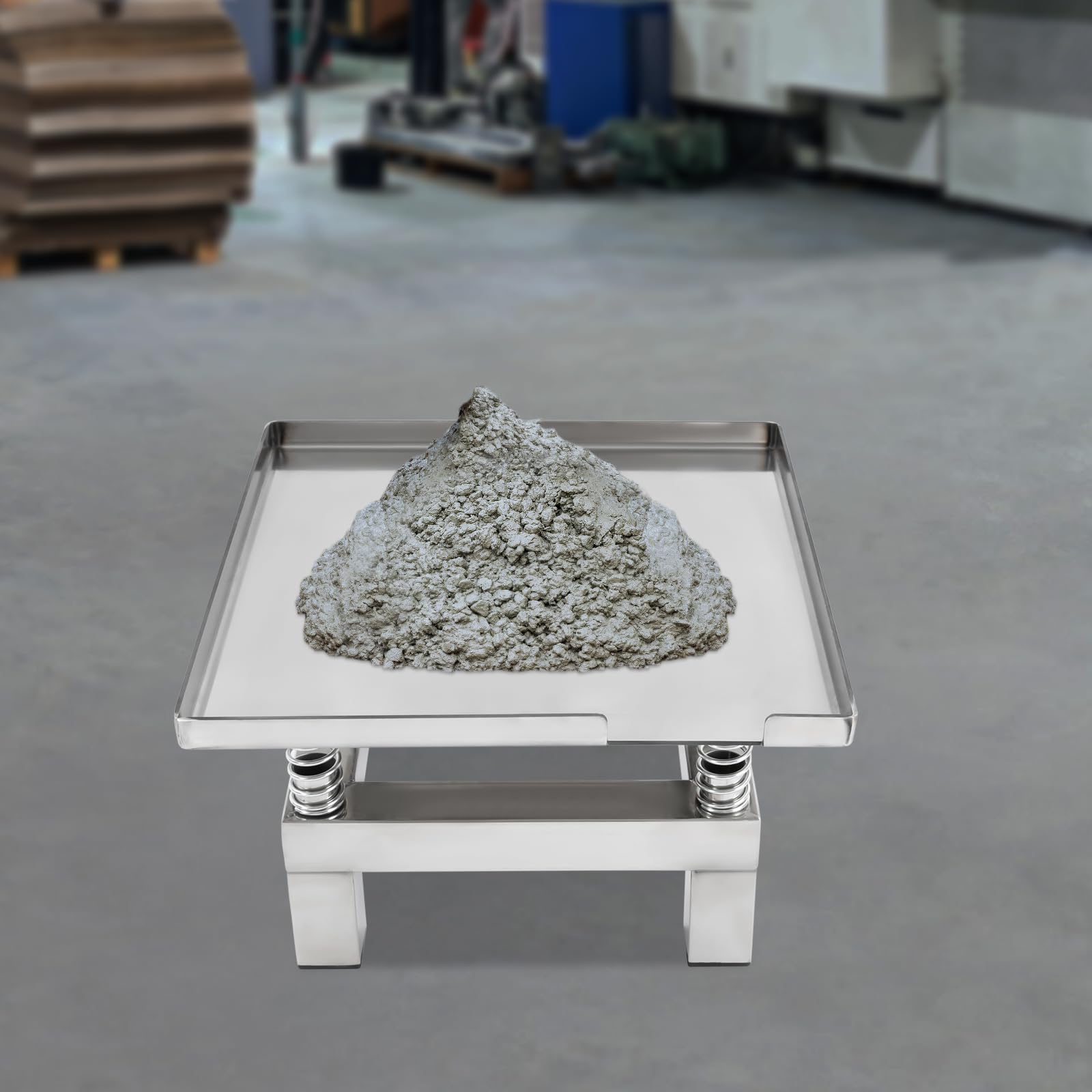 35 x 35 cm, tavolo vibrante per calcestruzzo elettrico, 220 V, 3000 – 3600 giri/min, vibratore motore industriale, tavolo vibrante per formare le vibrazioni, aumentare la resistenza, calcestruzzo