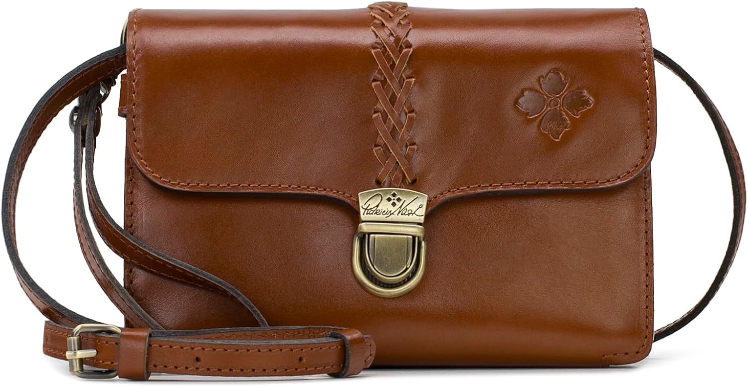 Patricia Nash Bianco Crossbody Organizer Cross Body, Tan, One Size