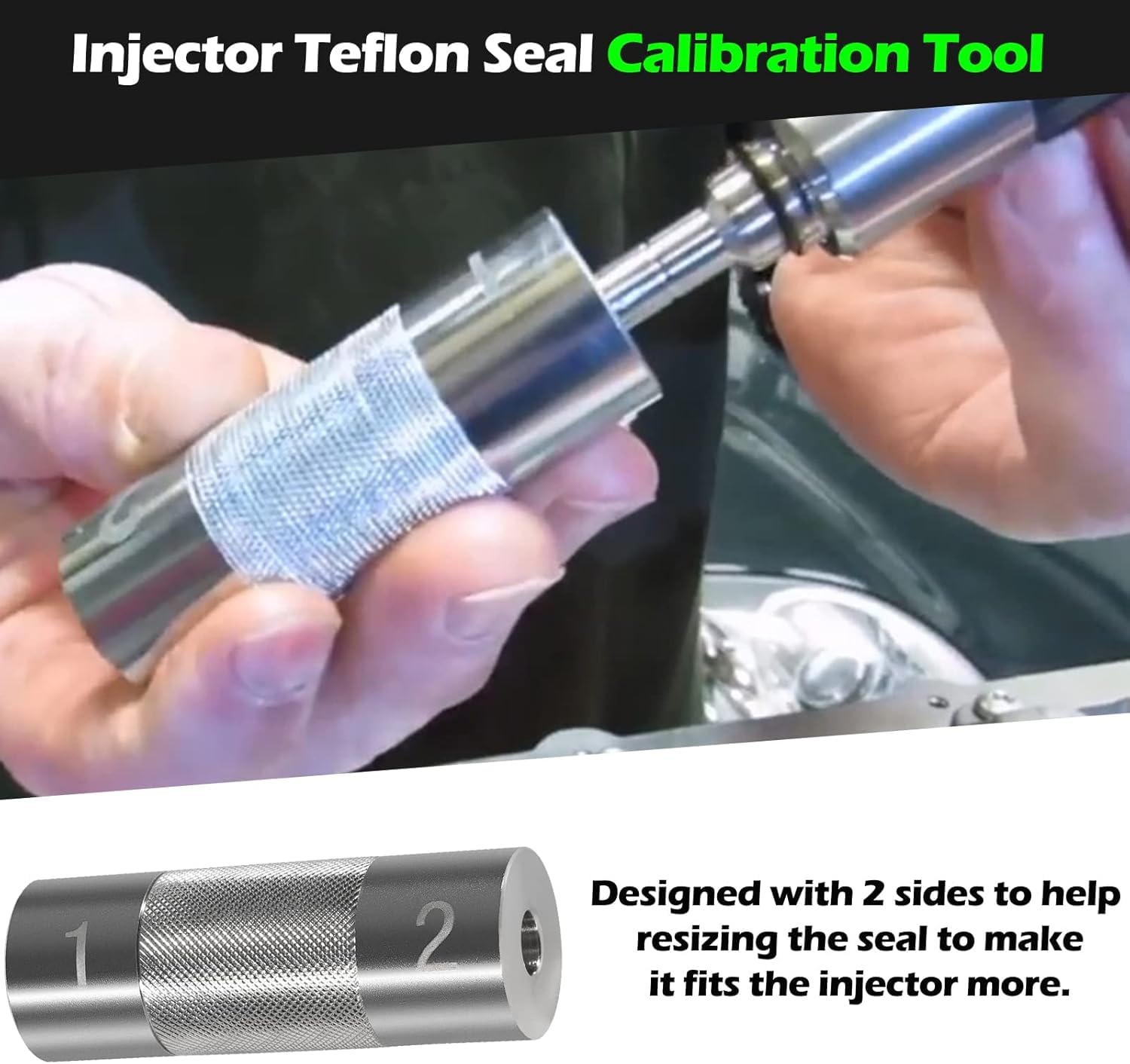 310-198 310-199 Outils d'installation de joint d'injecteur, convient aux moteurs Jaguar 3.0L et 5.0L, remplace les joints d'injecteur en téflon