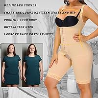 Vista 3 de welooc Fajas colombianas moldeadoras de cuerpo completo para mujer, ropa de compresión
