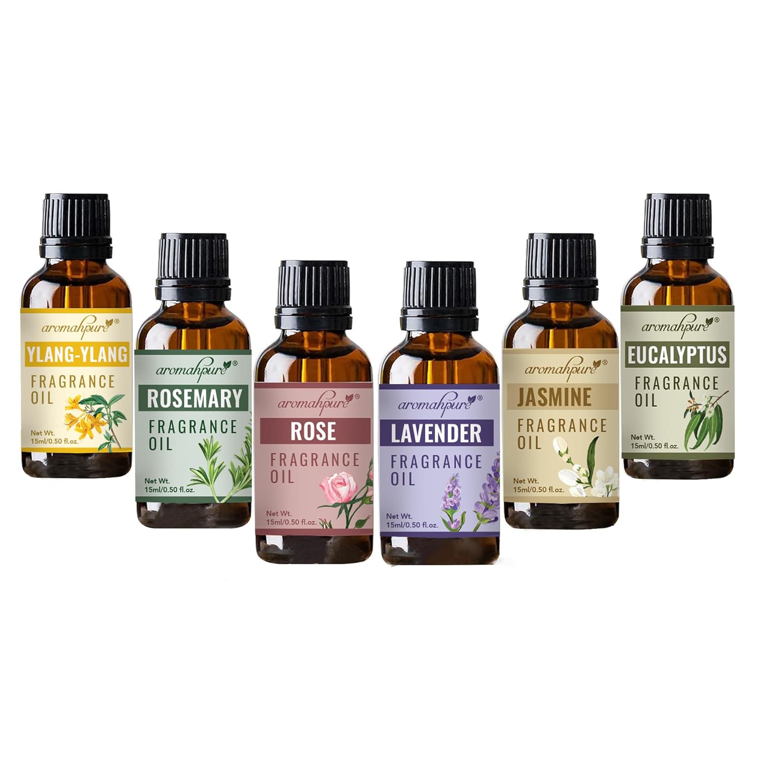 Aromahpure Fragrance Oil – Floral Series | 90 ml | Set of 6|… Aromahpure Fragrance Oil – Floral Series | 90 ml | Set of 6|…