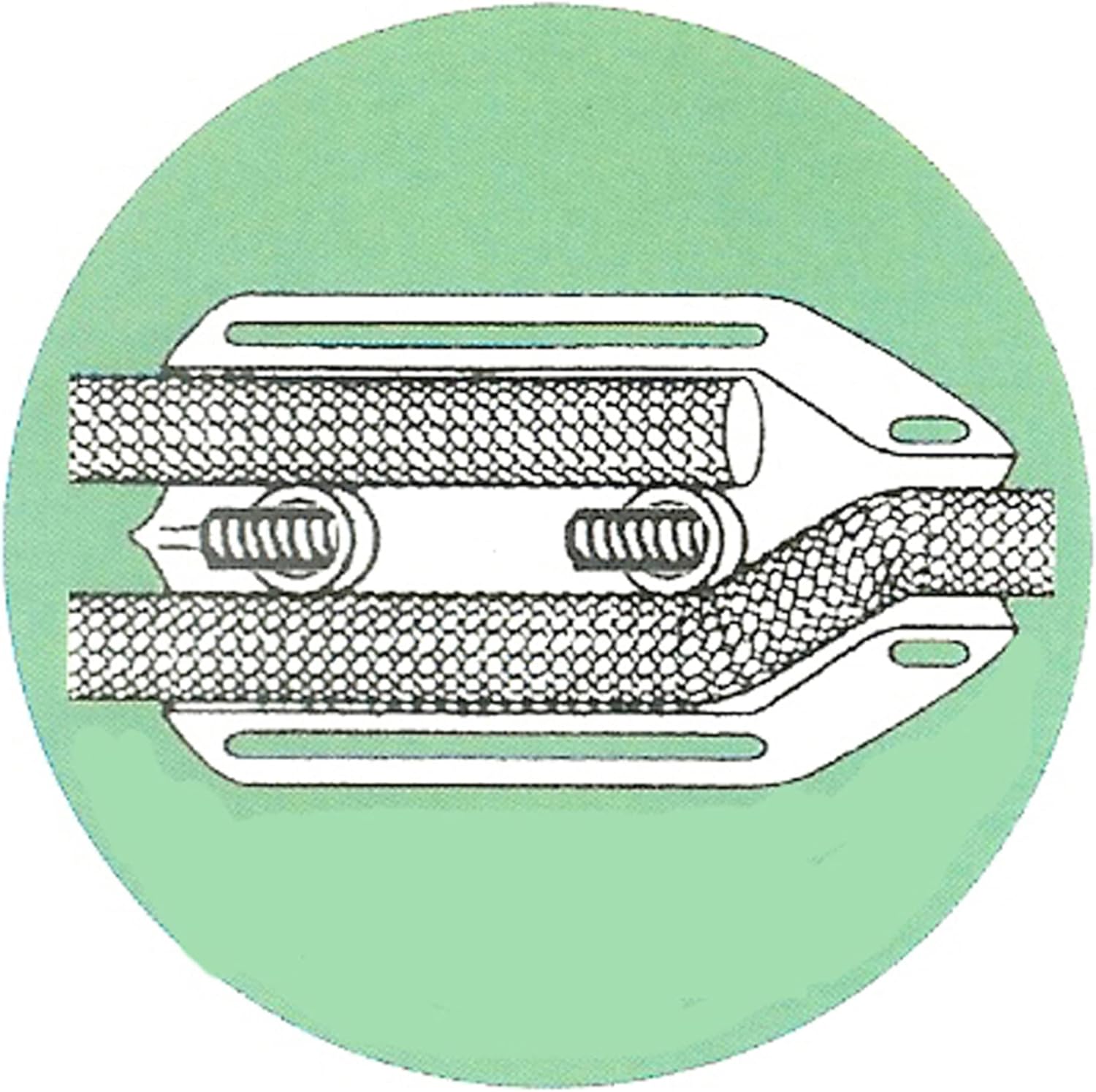 1/2 Inch Double OT Reusable Rope Clamp Twelve (12) Pack