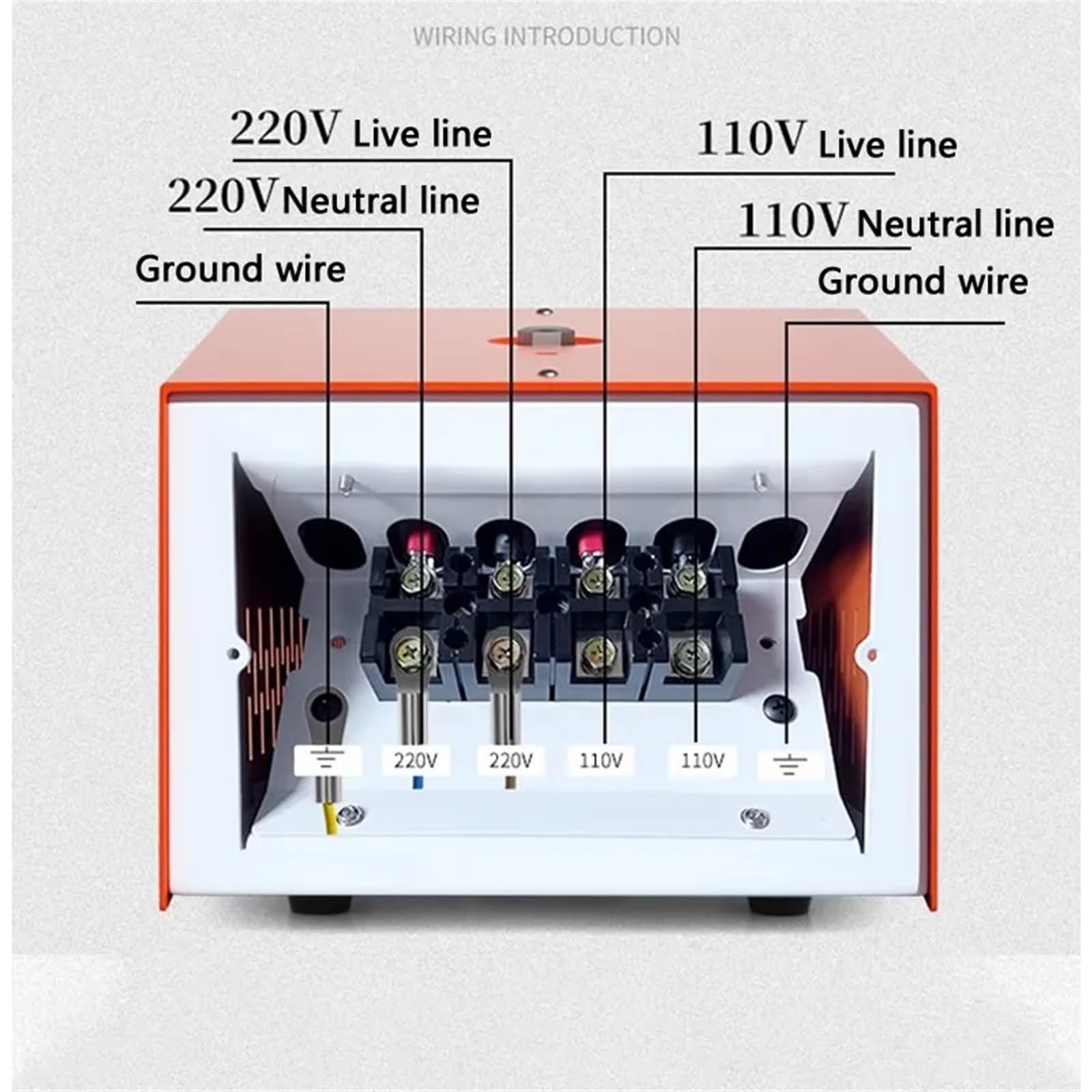 Transformator 220V na 110V o dużej mocy wersja przemysłowa Przetwornica napięcia 110V na 220V 4000W 5000W 6000W 7000W 8000W (110V do 220V 6000W)