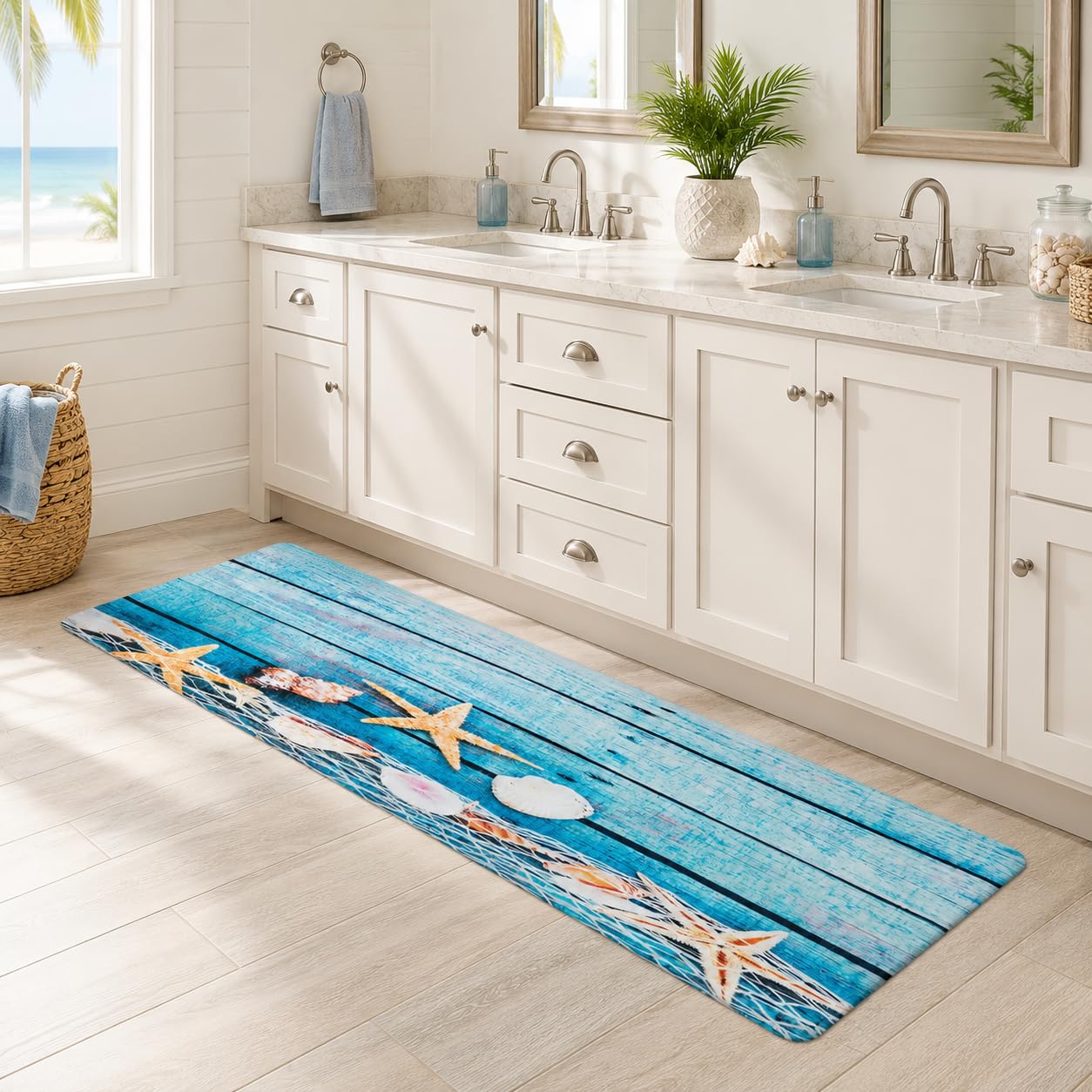 Bathroom Rugs Non Slip Soft Absorbent Memory Foam Bath Mat Extra