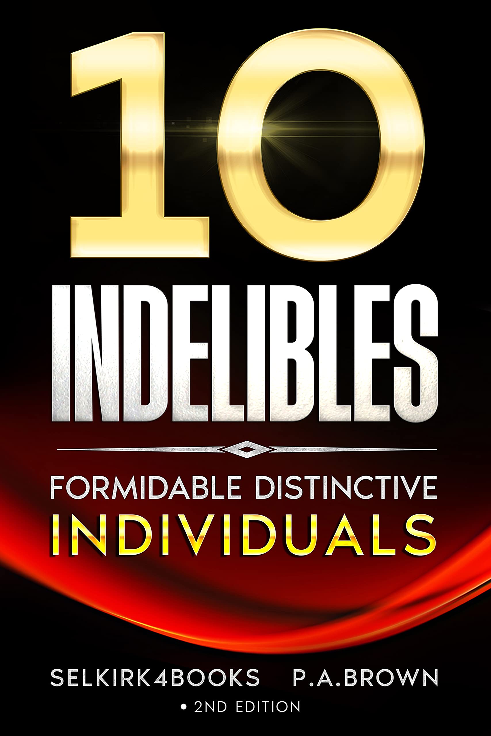 Ten Indelibles: Formidable Distinctive Individuals who variously inspire, overawe, daunt or scare you.