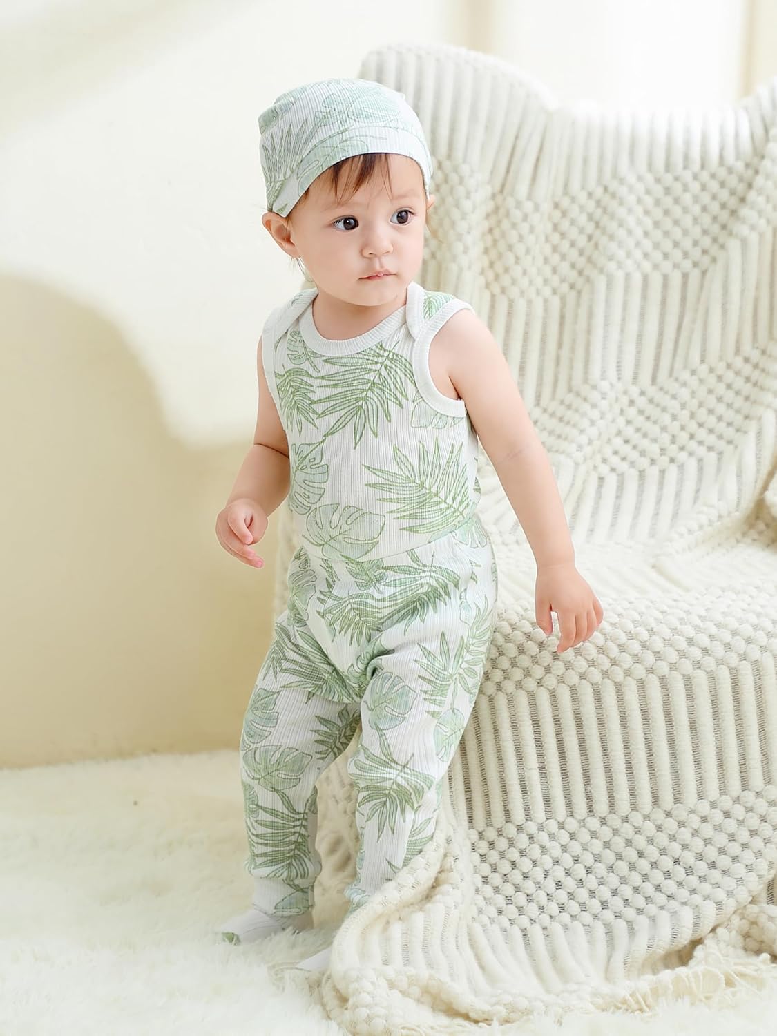 Baby Boy Girl Clothes Cotton Unisex Newborn Layette Gift Set and Accessories 18 Pack Baby Outfit 0-12Months