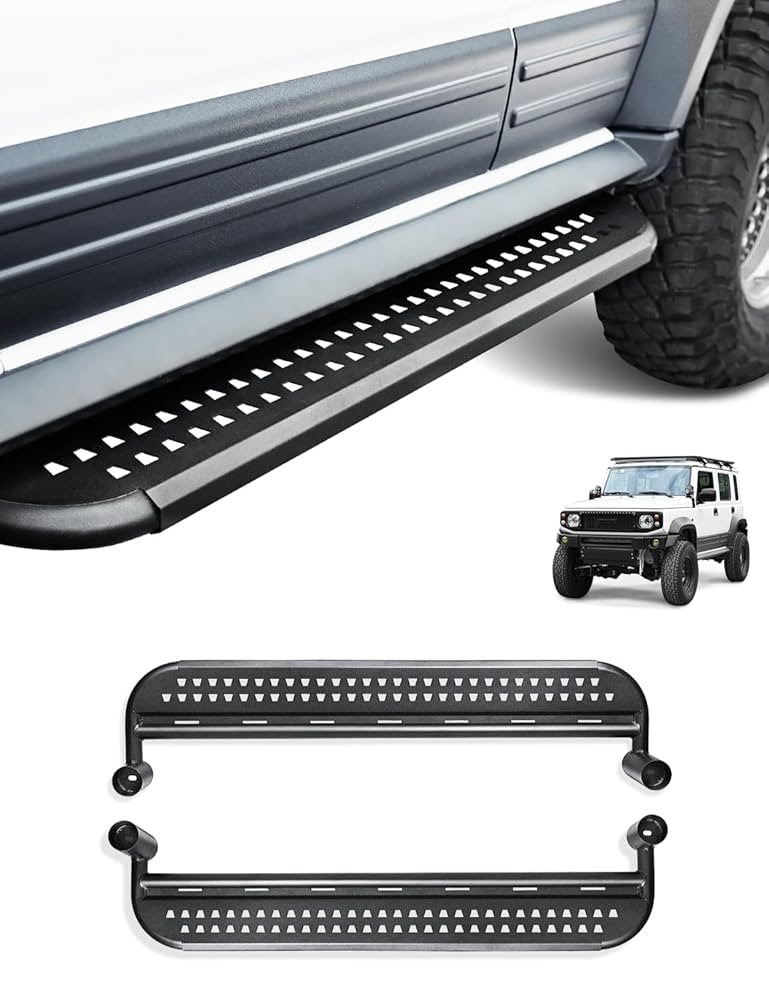 新品ジムニーノマド サイドステップ Amazon.co.jp: OUTGEAR 新型ジムニー ノマド 5ドア JC74W専用