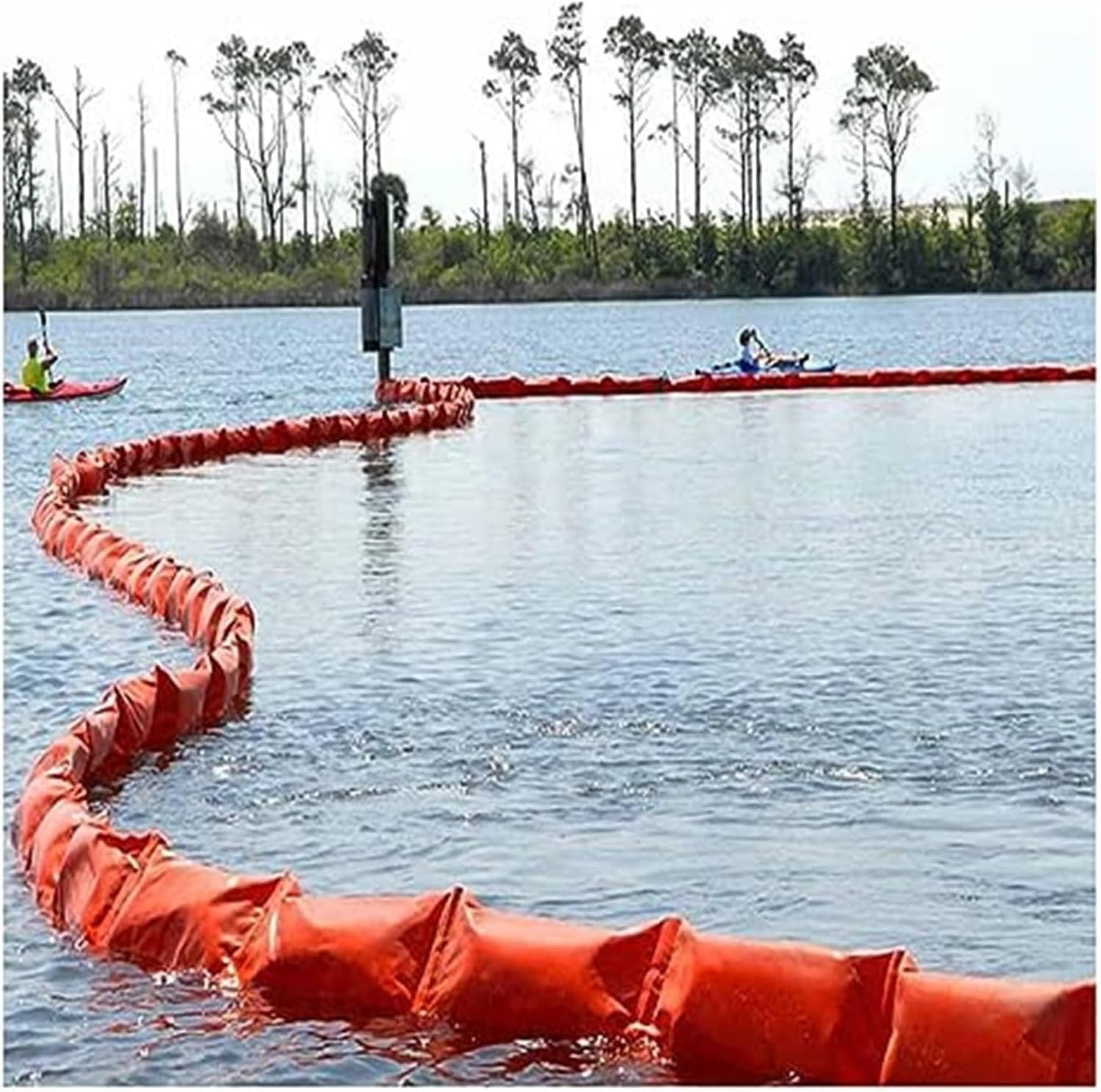 Hochwasser- Und Wasserbarrieren, PVC-ölsperre, Solide Schwimmende Müllzäune, Schützen Das Wasser Und Verhindern Verschmutzung, Hochwasserbarriere, Schwimmende ölsperre 0.35 * 10M