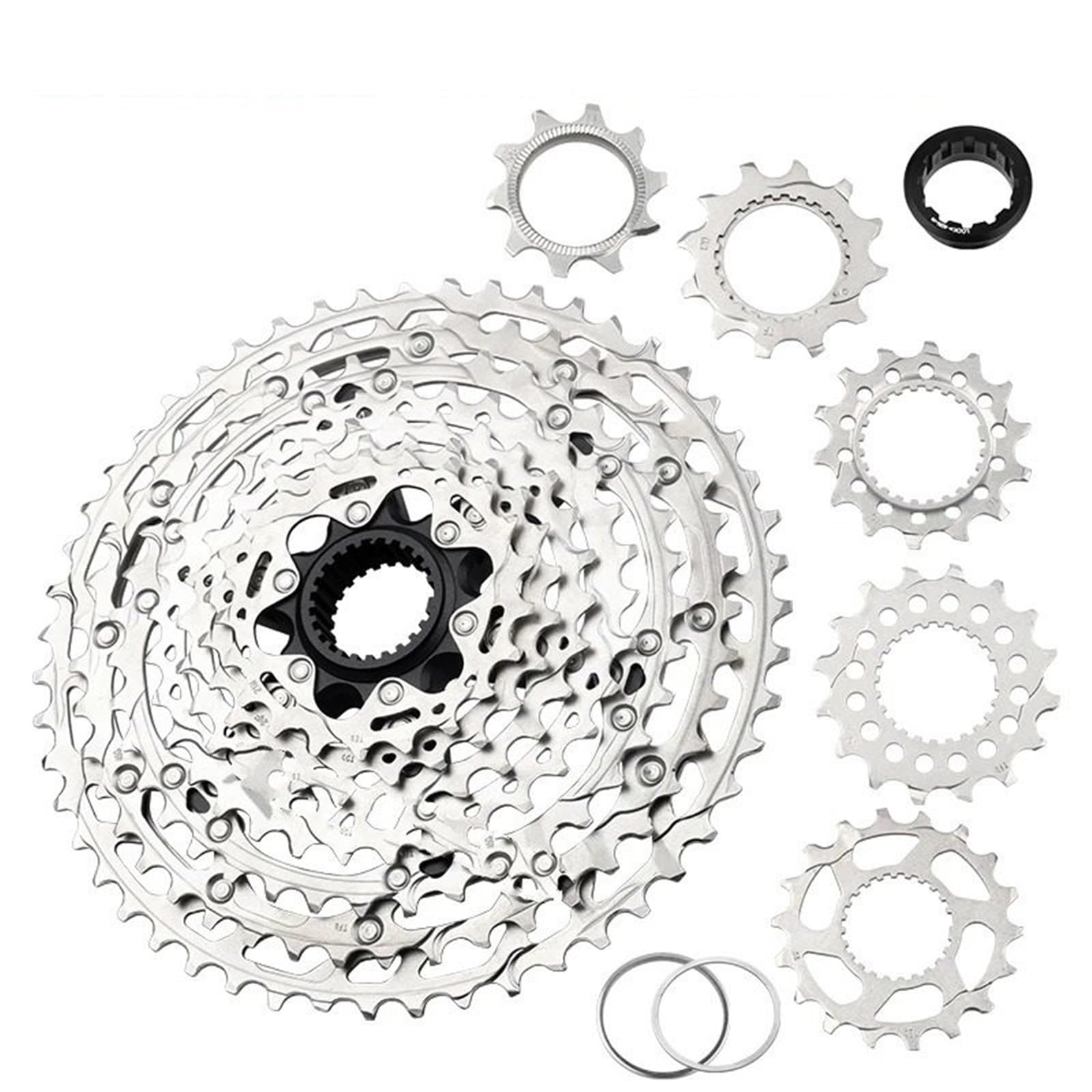 Fahrrad Kassette Passend für Shimano Deore M6100 51T MTB 12S Spline Kassette 10-51T Mountainbike Ratsche 12V K7 12 Geschwindigkeit Kettenrad MTB Freilauf