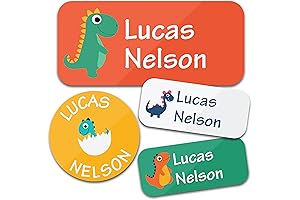 Custom Waterproof Name Labels (130 Labels): The Ideal Solution for Keeping Your Kid's Belongings Organized