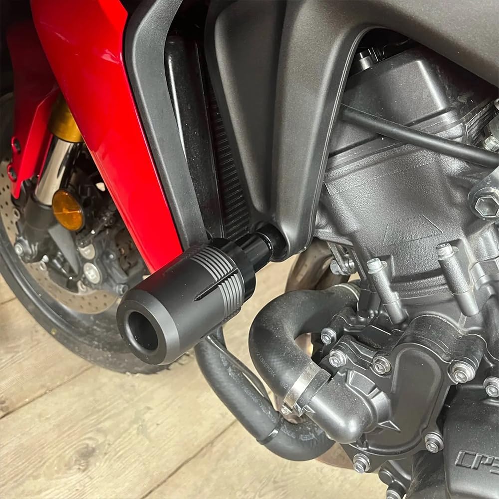 Passend für CB650R 2023 CBR650R 2022 2021 Motorradrahmenschieber Fallende Crash Protector Guards CB 650R 2020 CBR 650R 2019 (für CB650R)
