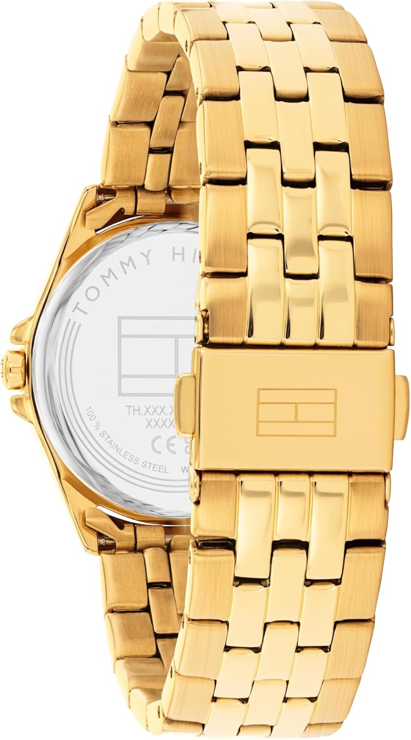 Tommy Hilfiger Women's Quartz Watch – Mini 30mm Stainless Steel Case, Integrated Link Bracelet, Versatile Style - Gift for Her - Image 3