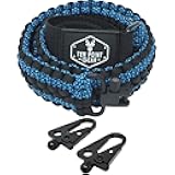 Ten Point Gear Extra Wide Gun Sling Paracord 550 Adjustable w/Swivels (Multiple Color Options)