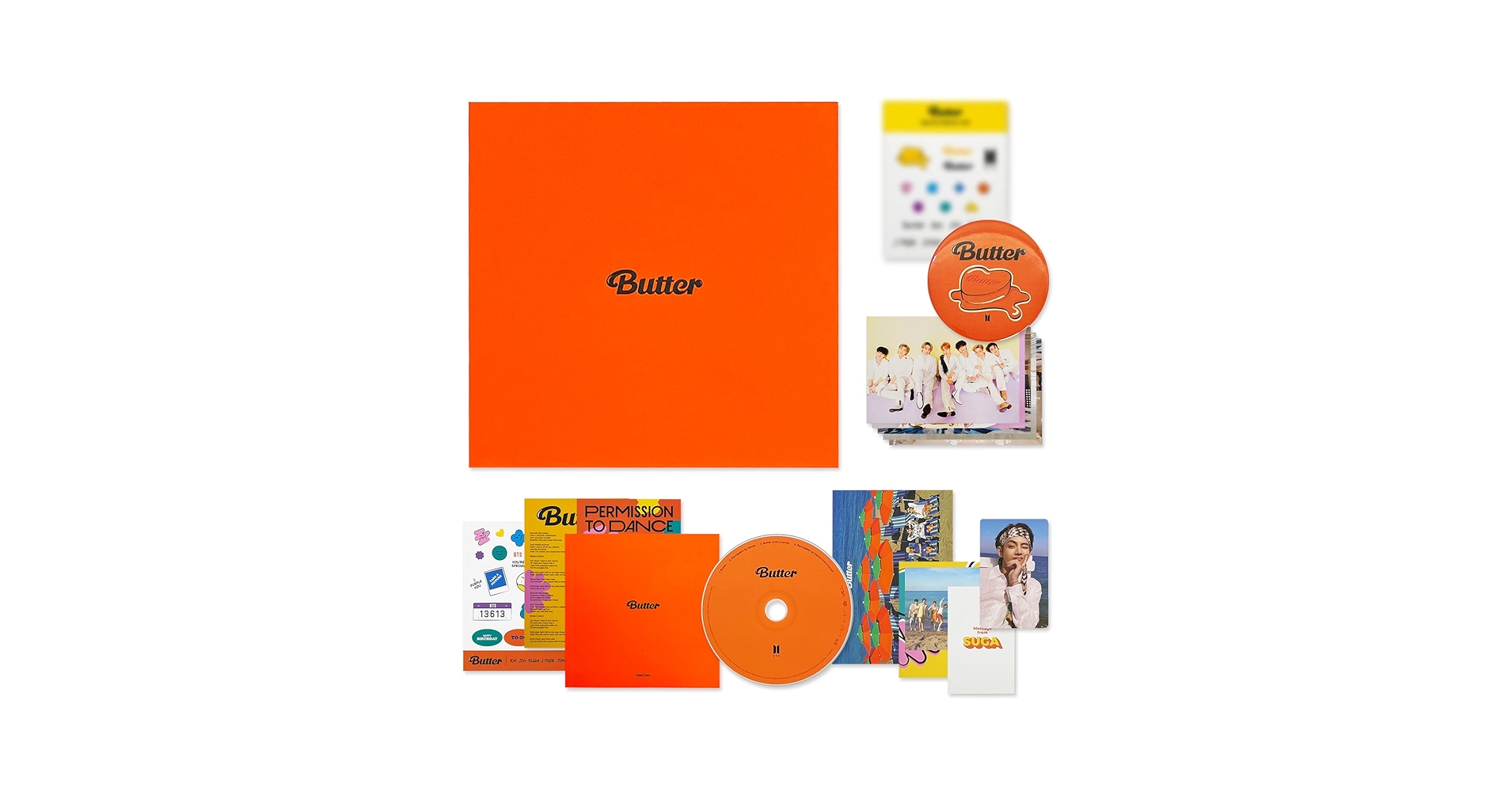 Amazon.co.jp: BTS Album - [ BUTTER ] (PHEACHES Ver.) CD-R +