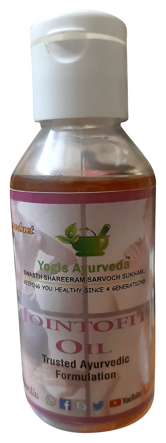 Yogis Ayurveda Joint Pain Oil, 100ml Amazon.in Health & Personal Care
