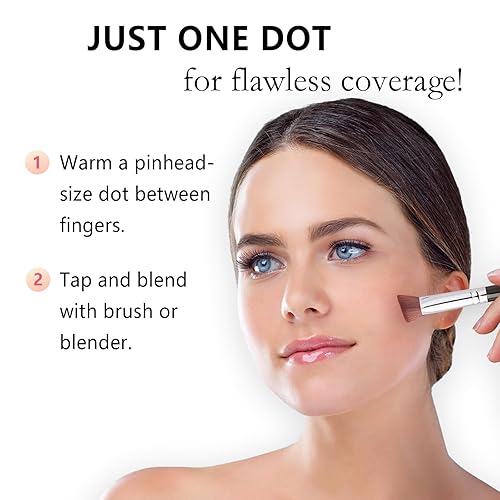 2 PCS Under Eye Concealer & Brightener for Dark Circles - Full Coverage Concealer Waterproof for Mature Skin with Anti-Aging Matte Finish (20.0 Medium N)(14.0 Light W+brush+sponge,0.4 Fl Oz (Pack of 1))