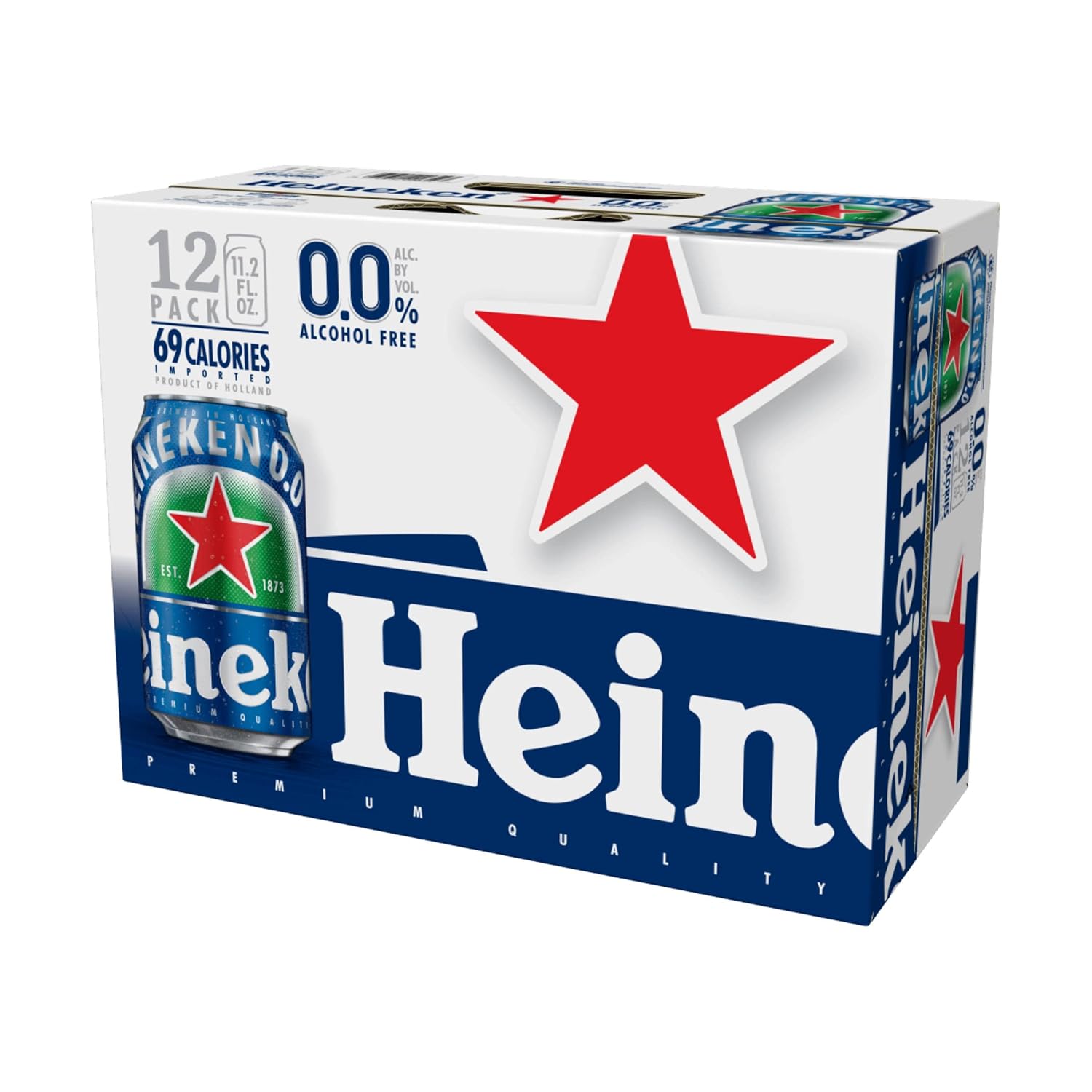 HEINEKEN Non-Alcoholic 12pk Cans, 11.2 FZ