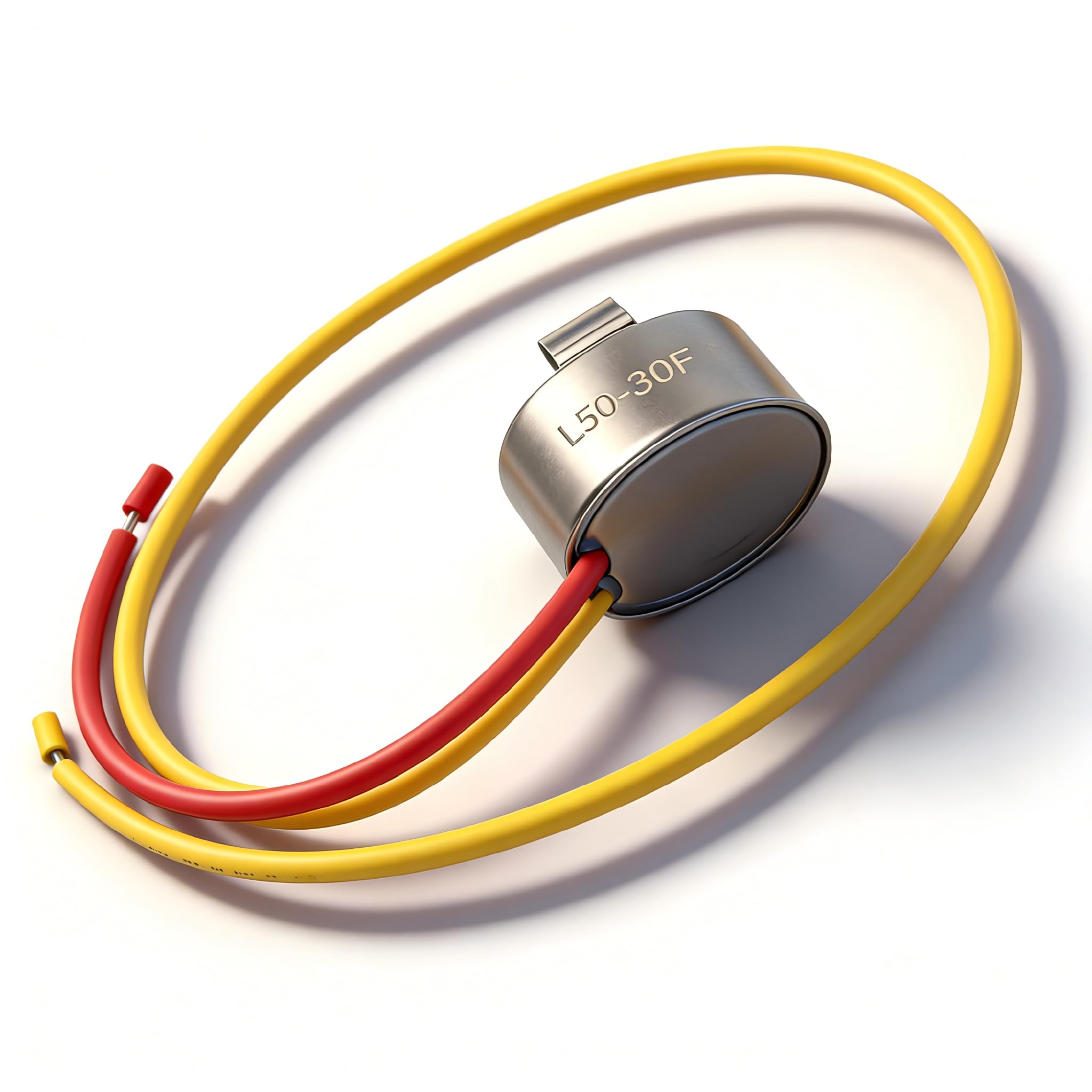 WR50X10025 L50-30F Defrost Thermostat Fits for GE Refrigerator, Freezer and Refrigerator Defrost Thermostat, Replaces Part Number 914074, WR50X10025CM