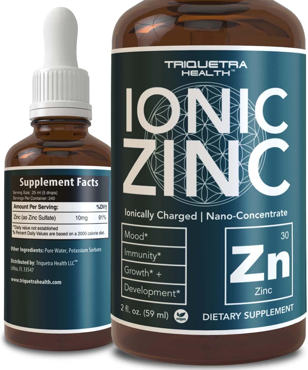 Buy Ionic Liquid Zinc 8 Month Supply, Adjustable Doses for Entire