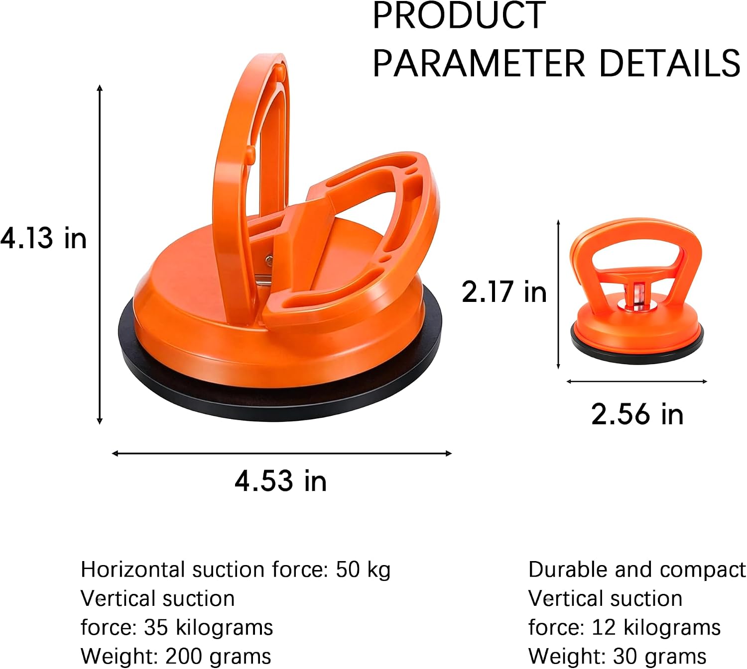 Suction Cups Car Dent Puller, Dent Remover Tool for Car, Dent Puller Kit, Car Dent Repair Kit, Paintless Dent Removal Kit – for DIY Auto Body Dent Repair