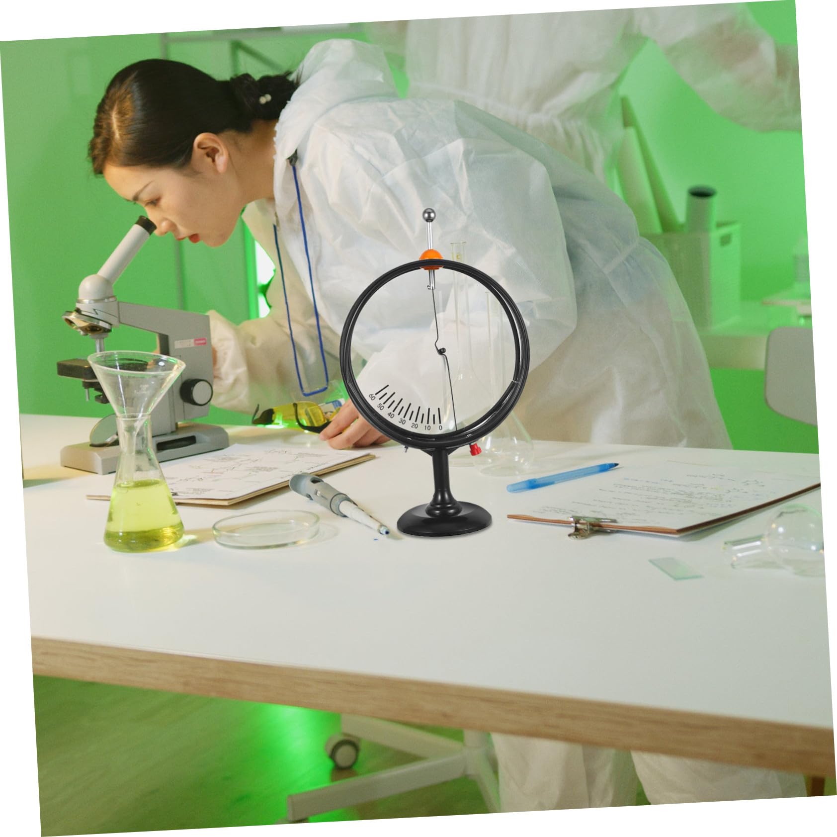 Elettroscopio Puntatore Didattico per Esperimenti Elettrostatici Strumento Rilevazione Statica per Laboratori e Fisica