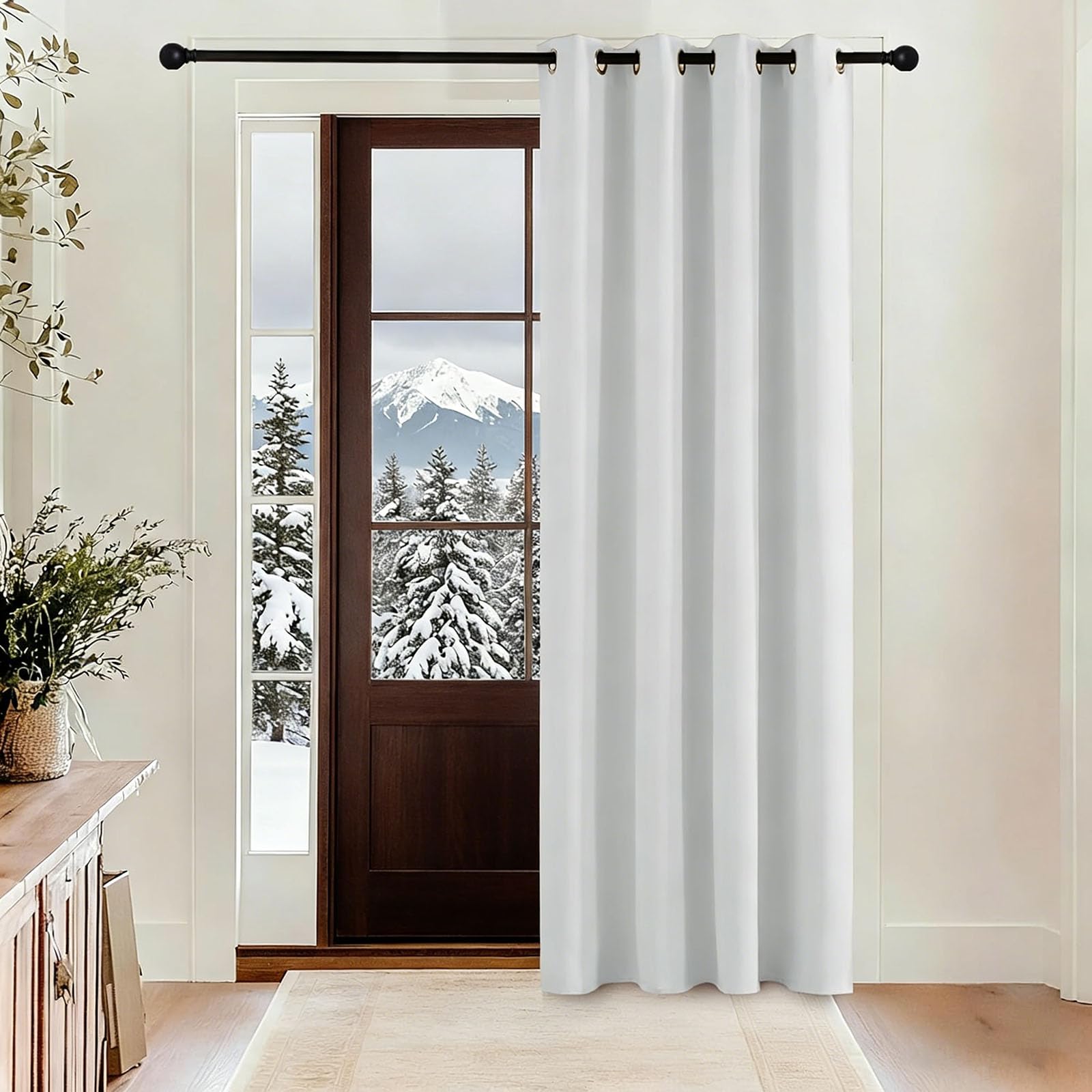 Rideau thermique de dressing et salon pour harmoniser votre intérieur blanc