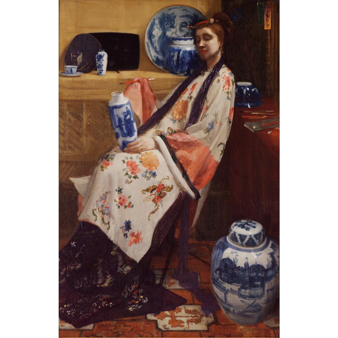 Whistler Violet et Rose ARTICULOZY - Affiche Giclee Print Rolled 61 x 81 cm - 2