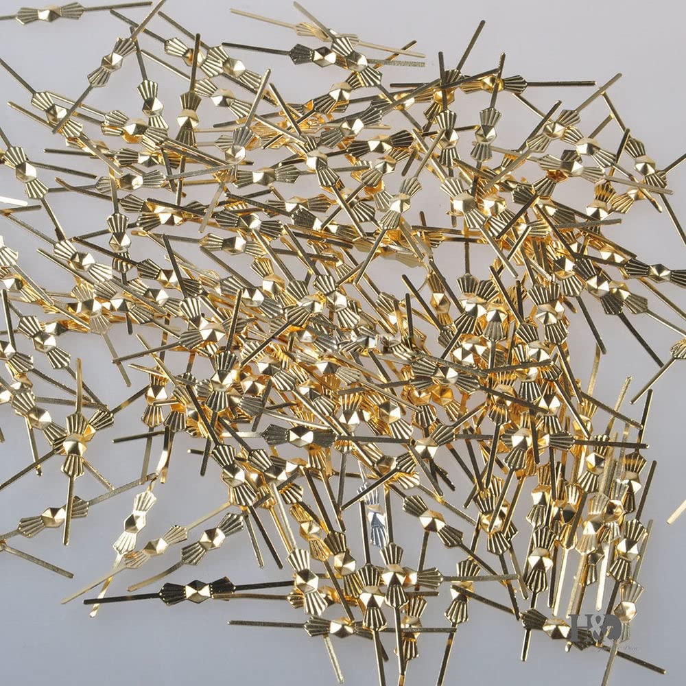 Wiszące kryształy pryzmaty 1000 szt. dł. 45 mm złota klamra motylkowa / klipsy do krawata kryształowe koraliki żyrandol akcesoria oświetlenie i kurtyna metalowe złącze wiszące kryształy do dekoracji