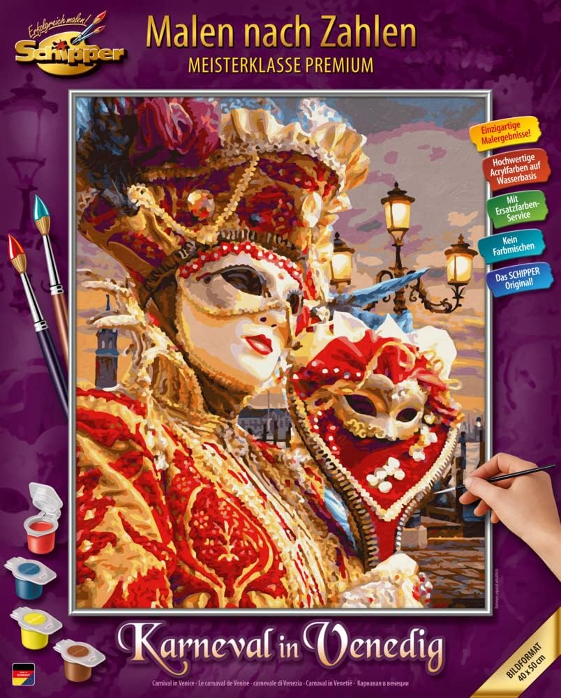 Schipper Malen nach Zahlen - Karneval in Venedig