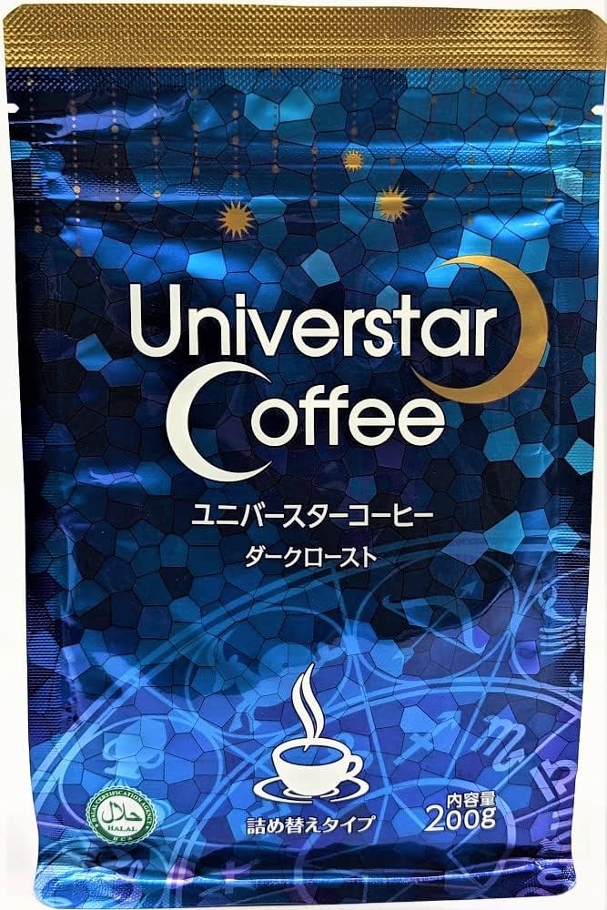 ダークロースト コーヒー豆 未開封 Amazon.co.jp: 詰替用 ユニバースター ダークロースト コーヒー200g