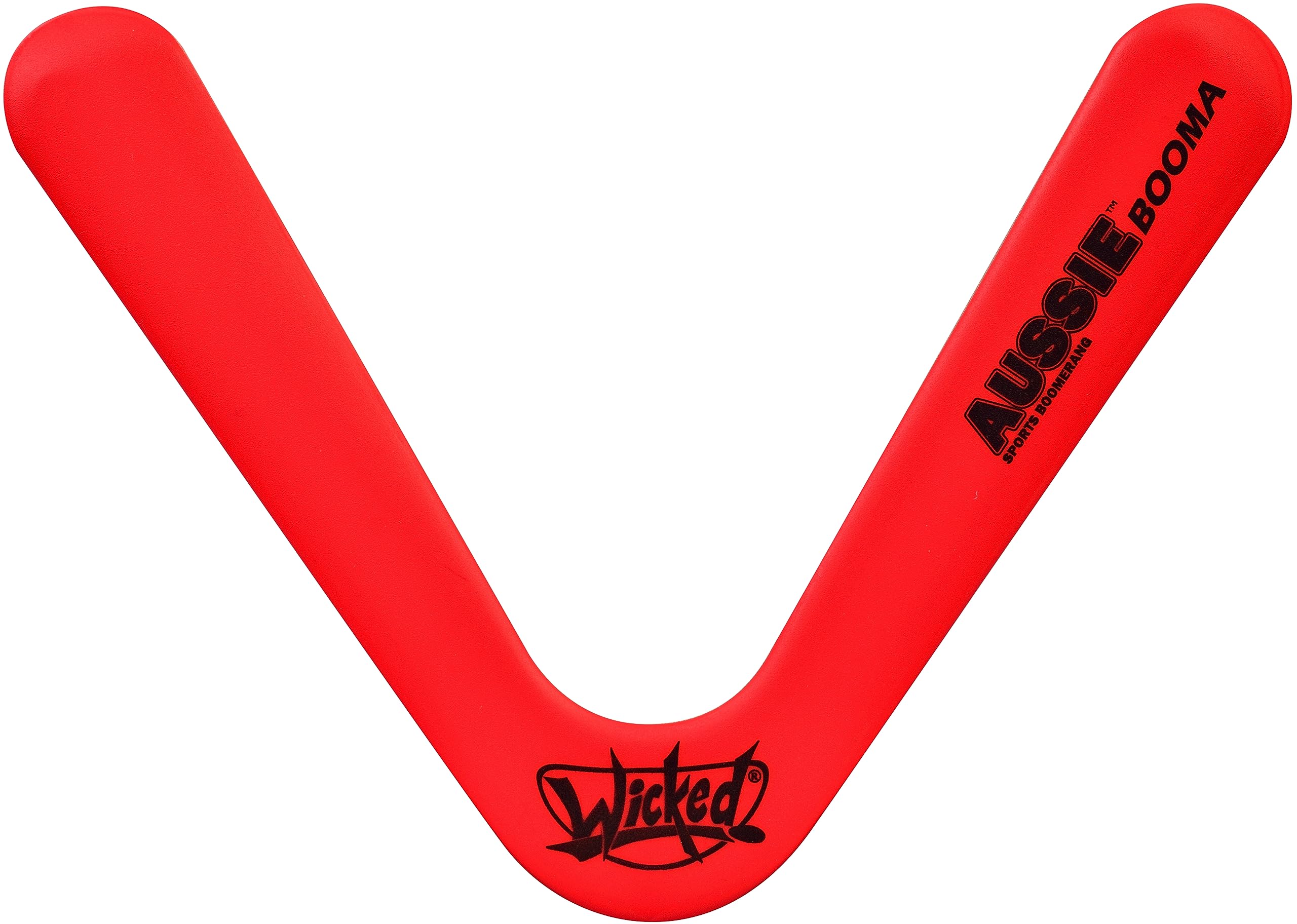 Wicked Booma australiano | Boomerang classico in stile australiano (rosso)