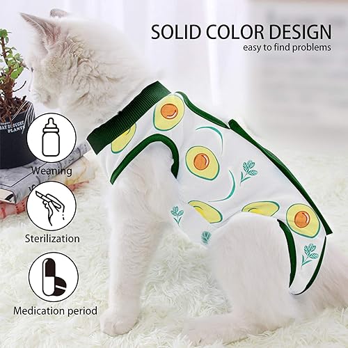 Miniatura 5 de Traje de recuperación quirúrgica profesional para gatos, alternativa de cuello electrónico para gatos y perros, uso después de una cirugía, traje de