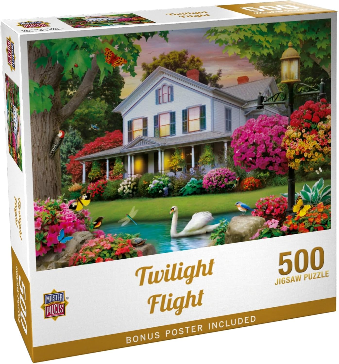 Masterpieces 300 Piece EZ Grip Jigsaw Puzzle - Twilight Flight - 18"x24"