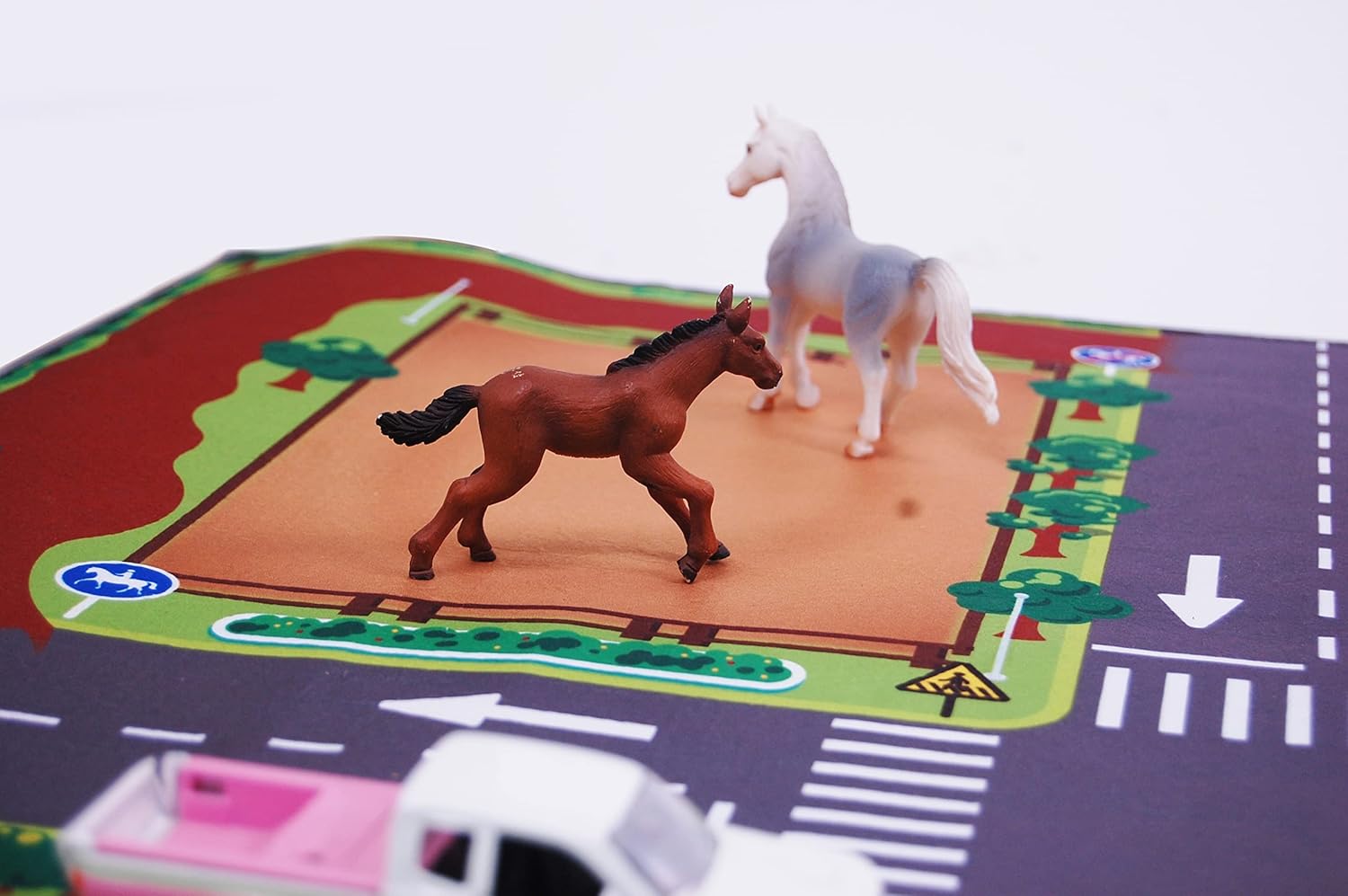 Horse Riding School Playmat by Kids Globe (Approx. 39" x 59")