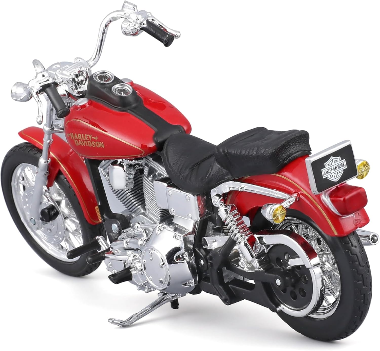 Maisto 1:18 Scale Harley Davidson Duos - 90s Series '93 Heritage Softail and '99 Dyna Low Rider Diecast Motorcycles
