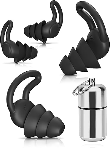 Bouchon d'Oreille pour Dormir, Réutilisable et Lavable,Bouchons Doreilles Anti B