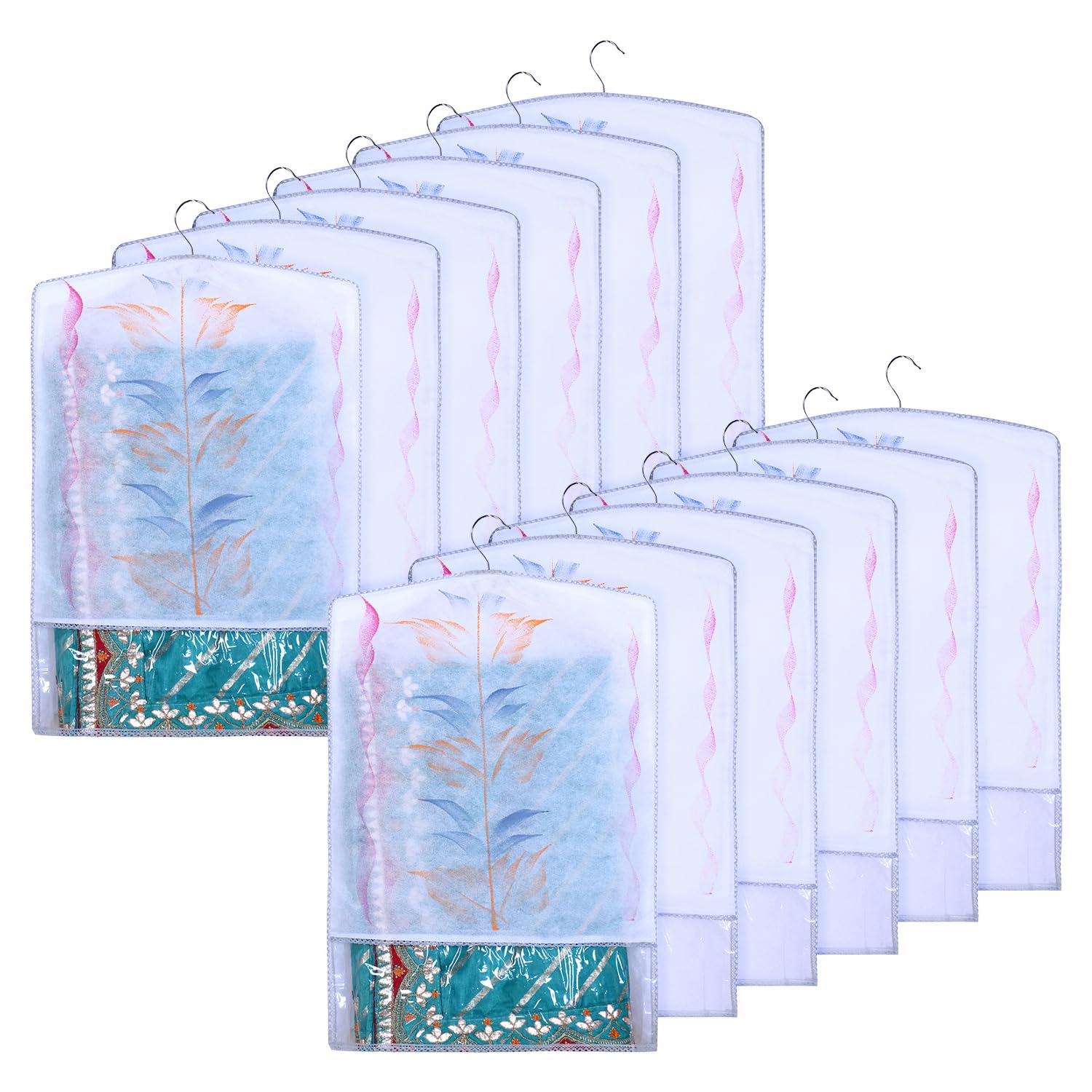 See full amazon price history chart for Kuber Industries Hanging Saree Cover | Non-Woven Brush Painting Pattern Saree Cover | Saree Covers for Home | Saree Cover with Small Transparent view | Pack of 12 | Gray Kuber Industries Hanging Saree Cover | Non-Woven Brush Painting Pattern Saree Cover | Saree Covers for Home | Saree Cover with Small Transparent view | Pack of 12 | Gray (B0CQG37RNW) Amazon Price History, Amazon Price Tracker