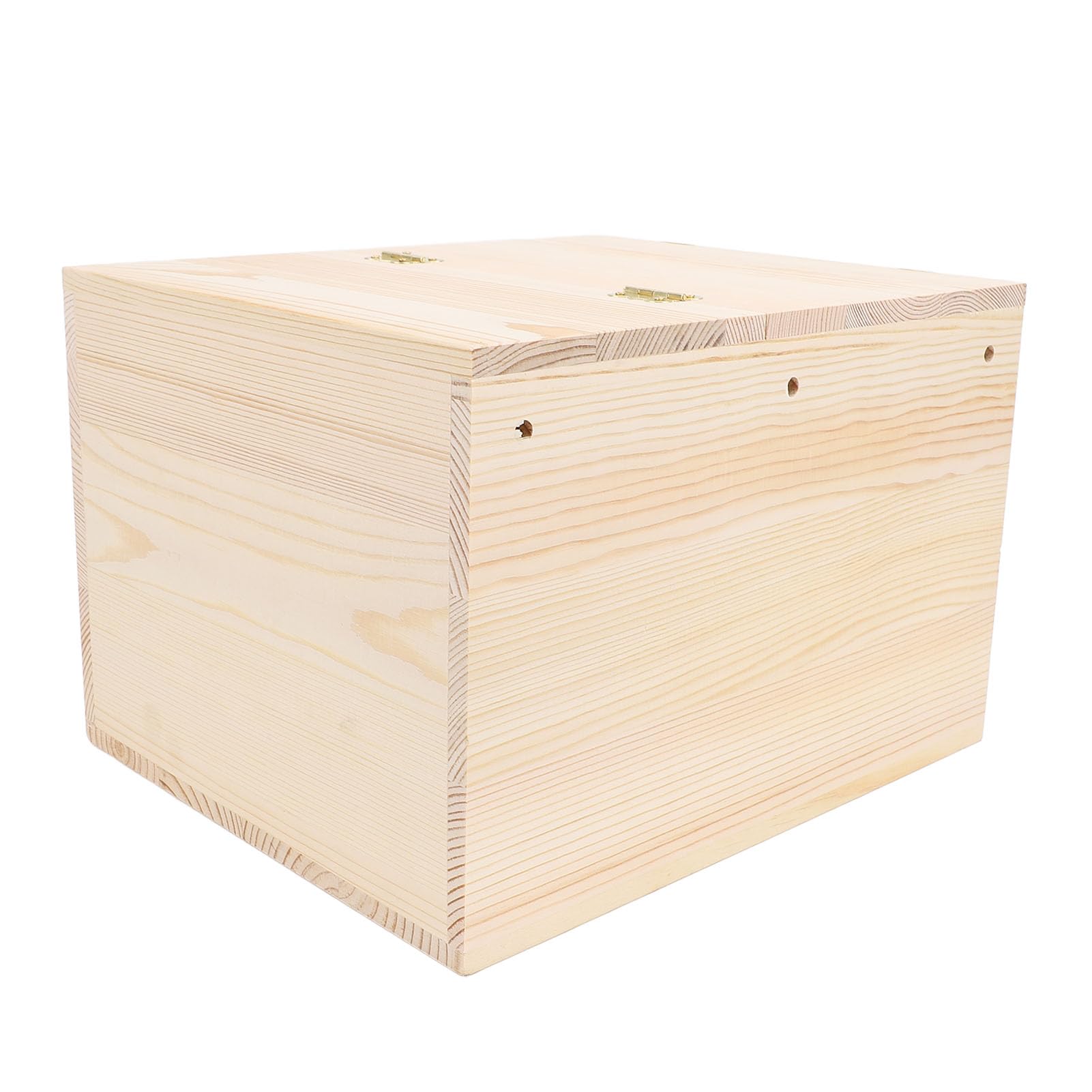 Budka Lęgowa dla Papug z Litego Drewna, Ręcznie Wykonana, Doskonała do Hodowli Ptaków i Krycia Papużek i Gołąbków 30x25x20cm