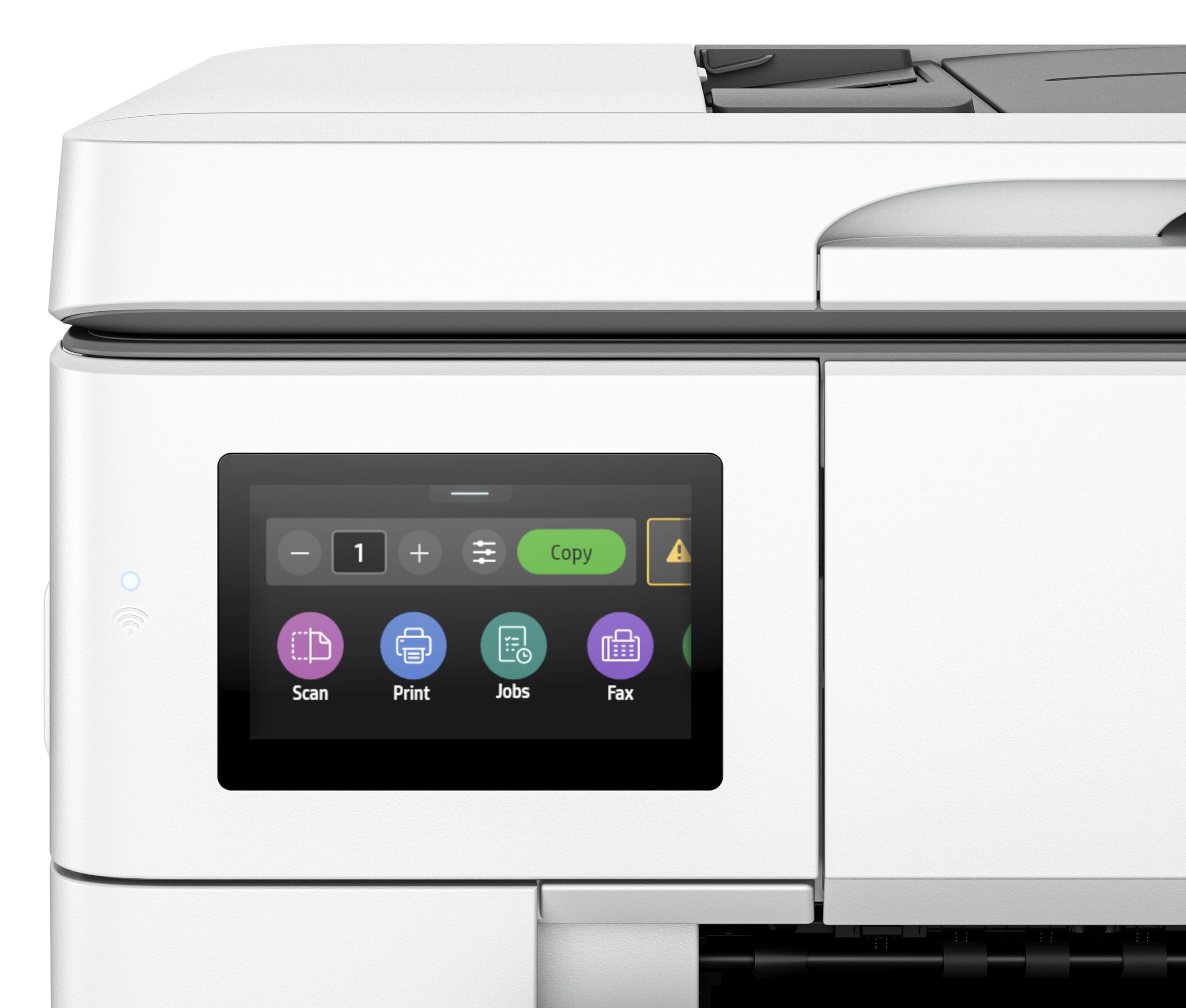 HP OfficeJet Pro 9730e Impresora todo en uno | Color | para oficinas pequeñas | Inalámbrica | Impresión, escaneo, copia, ADF | Hasta A3 | 2 bandejas | 3 meses de tinta instantánea gratis
