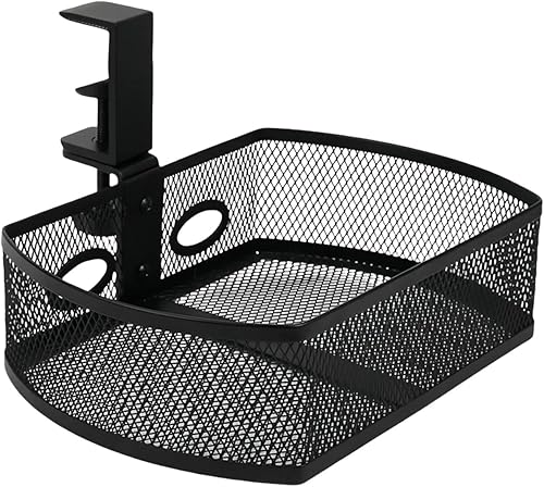 Miniatura 1 de Space-Saving Under Desk Tray Drillless Multi-Layer Metal For Office Multiple Layer Desk Storage Rack