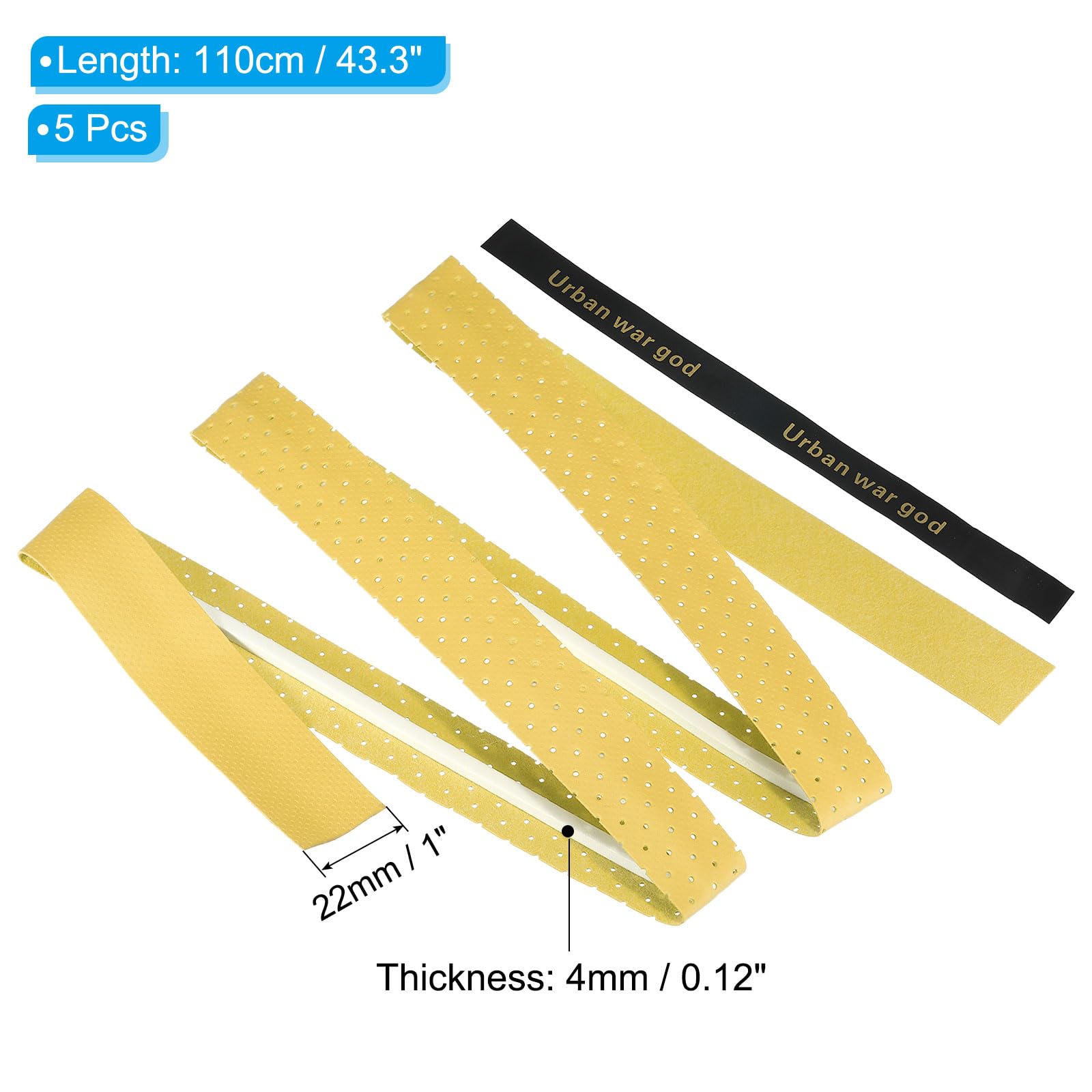 PATIKIL 43.3" Tennis Racket Grip Tape - Image 2