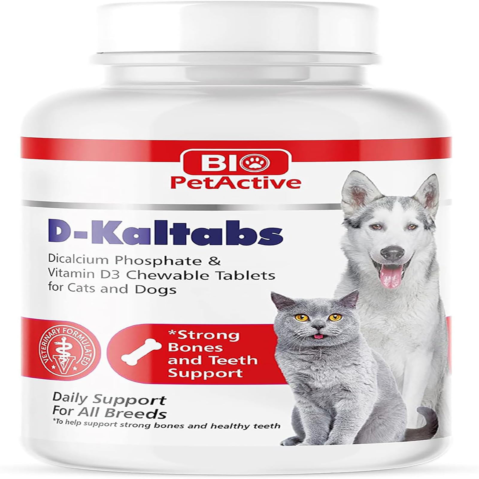 Emily Pets D-Kaltabs Dicalcium Phosphate & Vitamin D3 Chewable Tablets for Cats and Dogs 30 Tablets (B0CZLF4YNH) Amazon Price History, Amazon Price Tracker