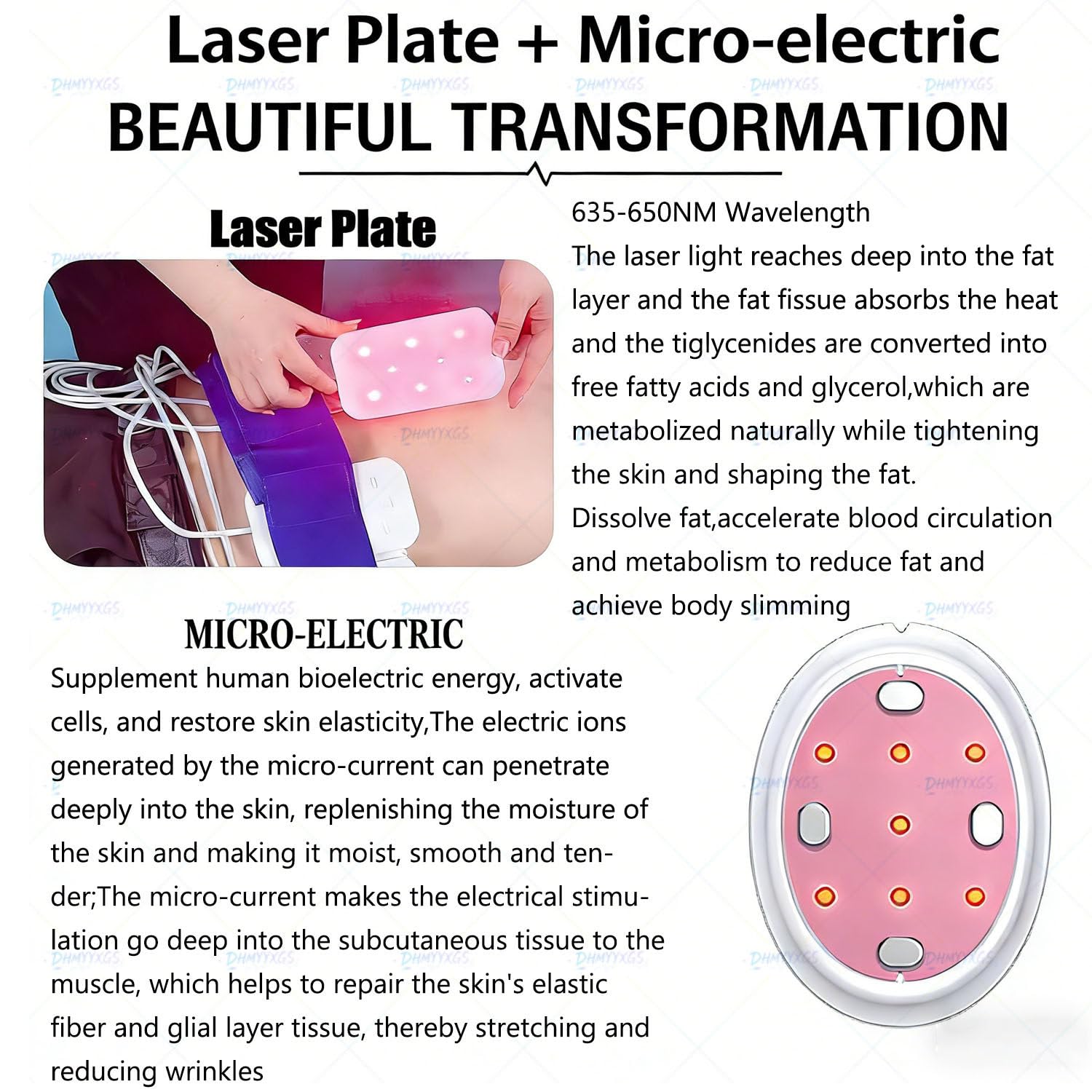 Radiofrequenza Viso E Corpo,Crioterapia Macchinario,9 in 1 80KHZ Cavitazione Sottovuoto,Brucia Grassi/Rimozione Cellulite/Ringiovanimento Pelle,Microcorrente & Fotoringiovanimento