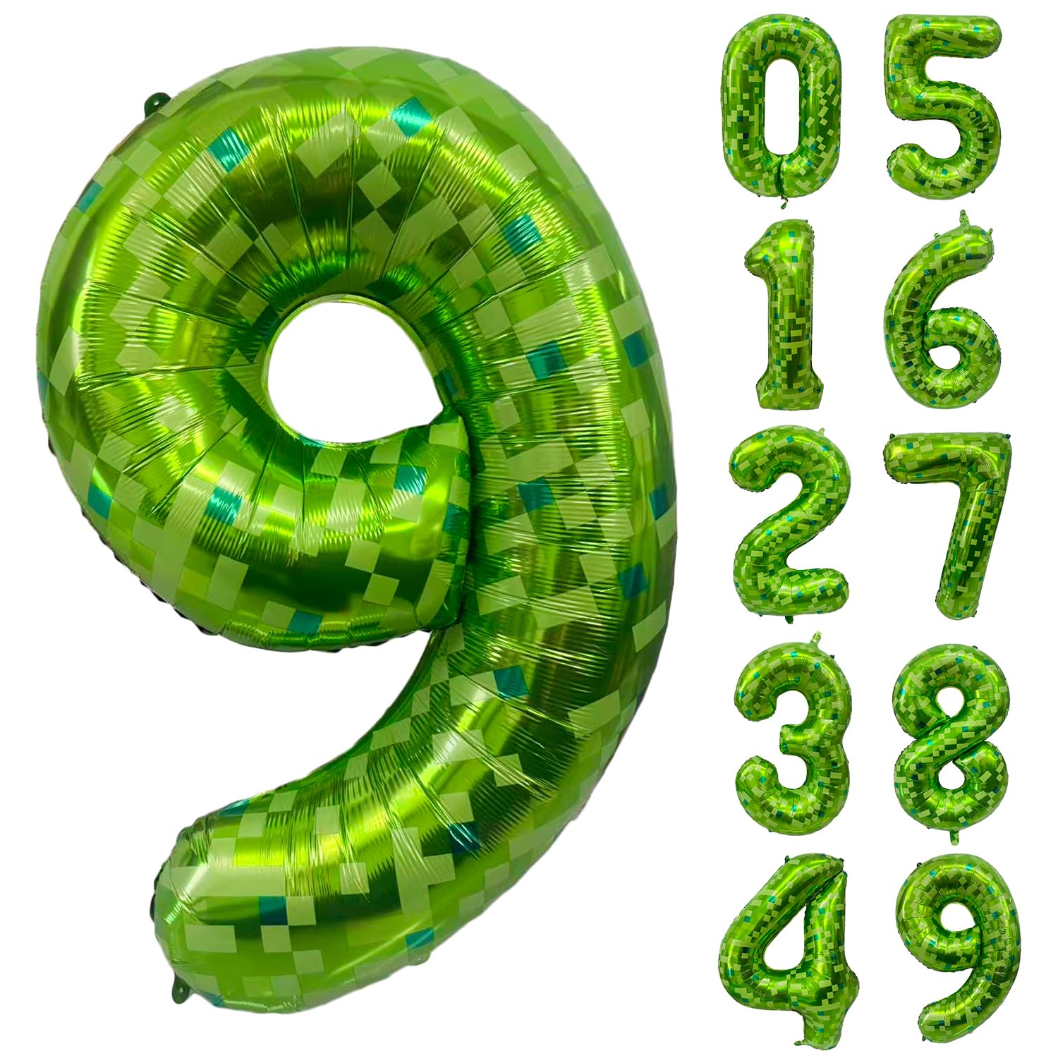 Red 0 balloon 40 Inch Giant Helium Foil Number 0 to 9 Red Balloon Birthday Wedding Party Digital Decorations (Number 0) — view 285