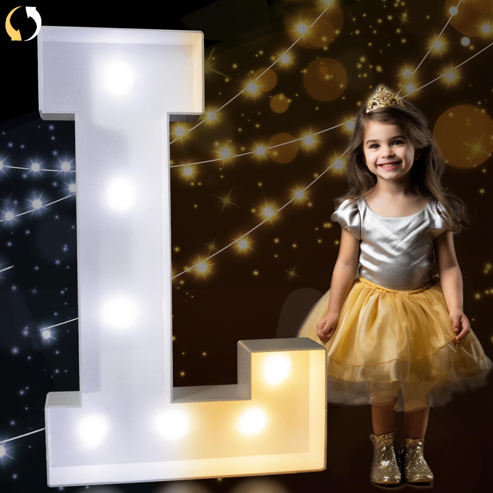 Snapklik.com : 3FT Marquee Light Up Letters, LED Letters Large Mosaic ...