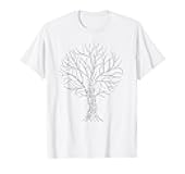 Binary Tree White Nerdy Computer Coding Funny Programming T-Shirt