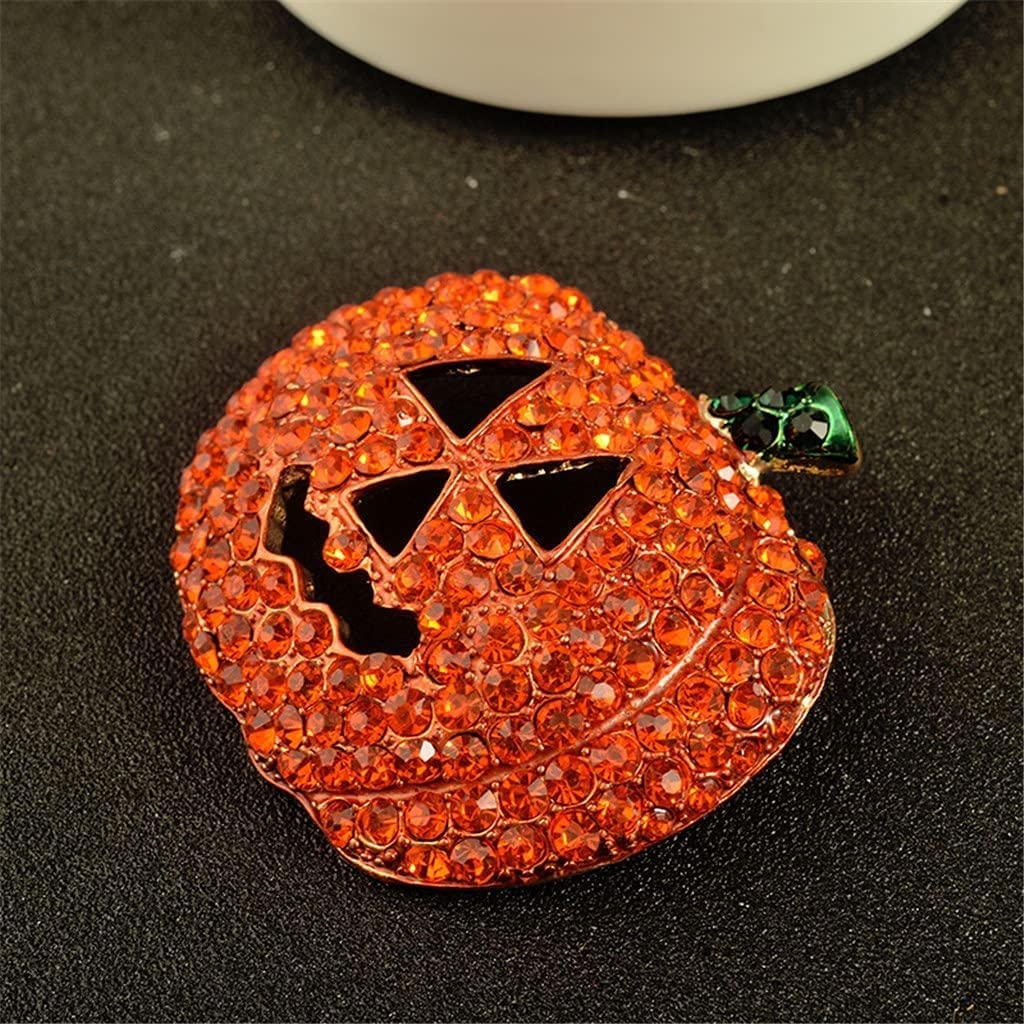 Spilla, Natale Halloween Hollow Strass Zucca Spilla Spilla Giacca Borsa Vestiti Sciarpa Decor Adorabile qualità e accessori di abbigliamento pratici