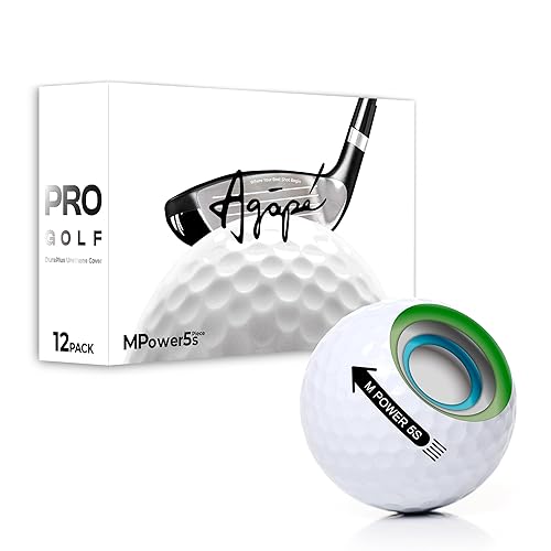agape MP5S MP5 VS3 White and Black DuraPlus Urethane Golf