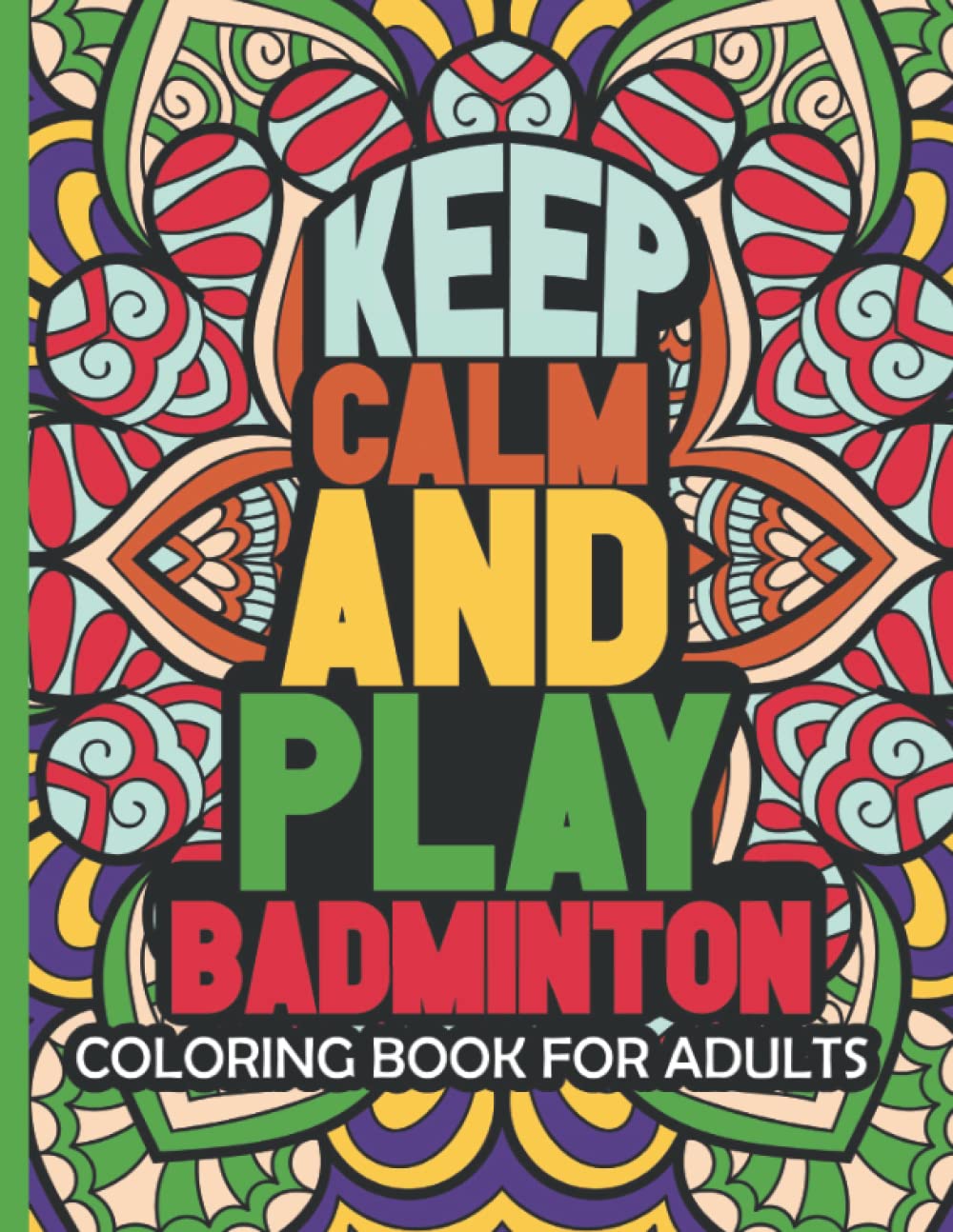 Badminton quotes coloring book pour se détendre après l'entraînement