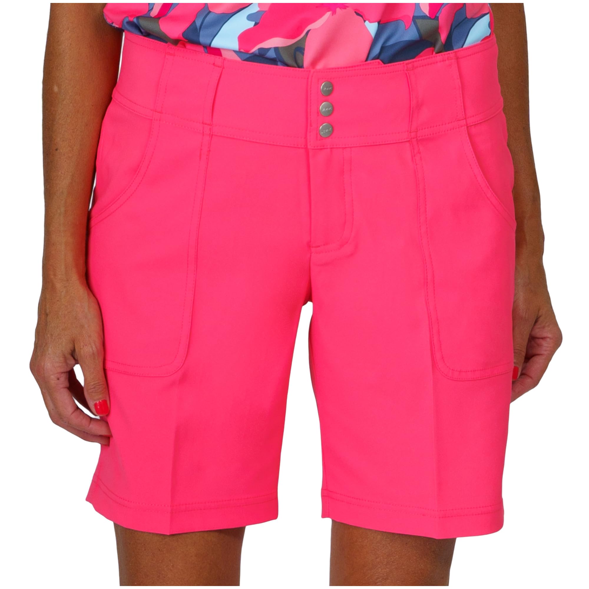 Jofit Women's Everyday Shorts Golf Shorts for Casual or Sportswear, Sherbet Color